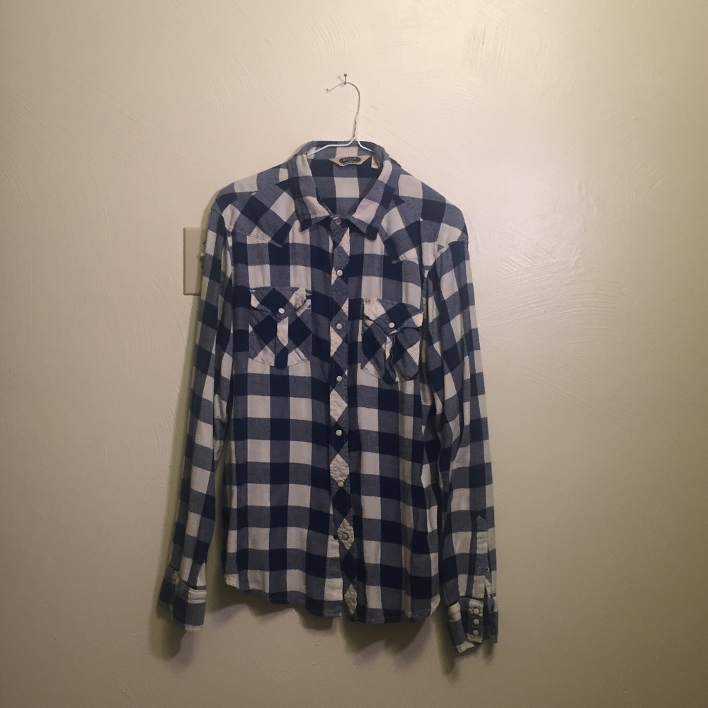 SALT VALLEY Western Shirt L